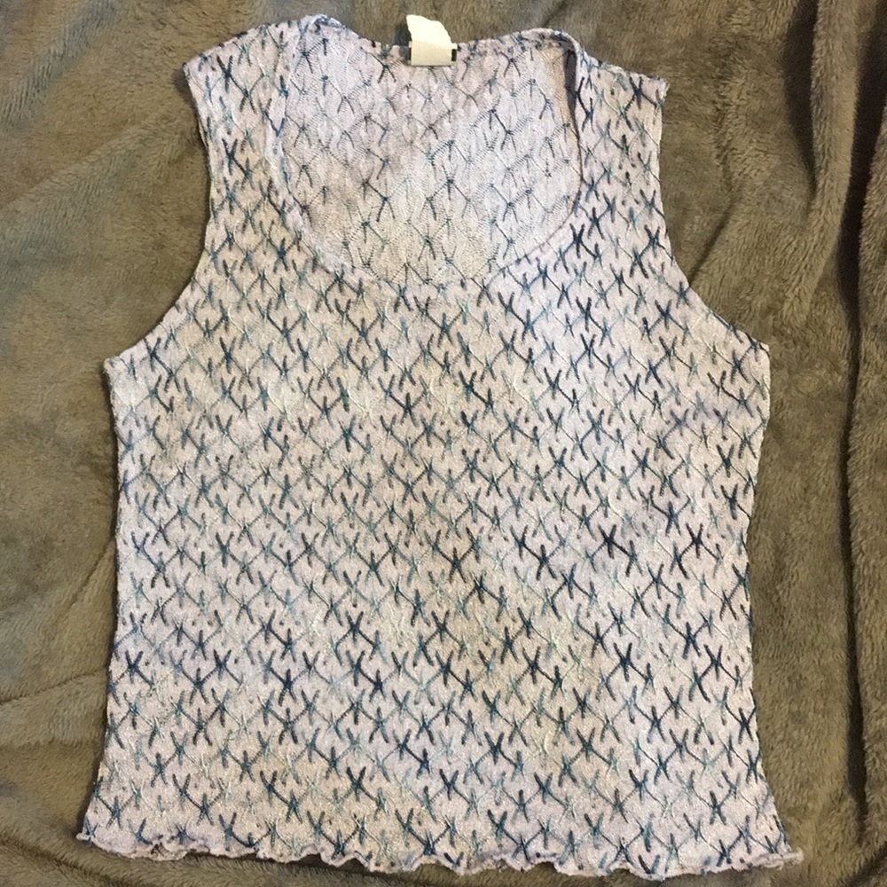 Lavender Tank Top Size S